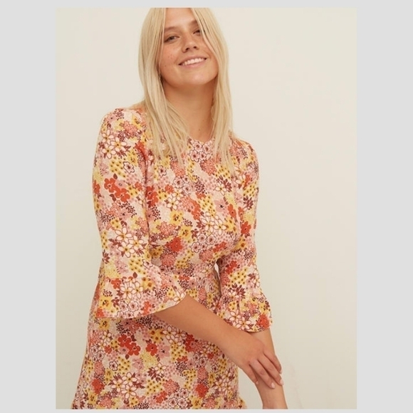 Nobody's Child floral Fleur Dress Size 16 - Picture 3 of 8